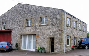 Photograph of the Glutton Bridge premises (showing entrance)